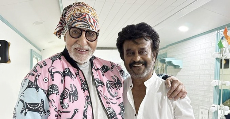 রজনীকান্ত-অমিতাভ ৩৩ বছর পর একসঙ্গে শুটিং করছেন