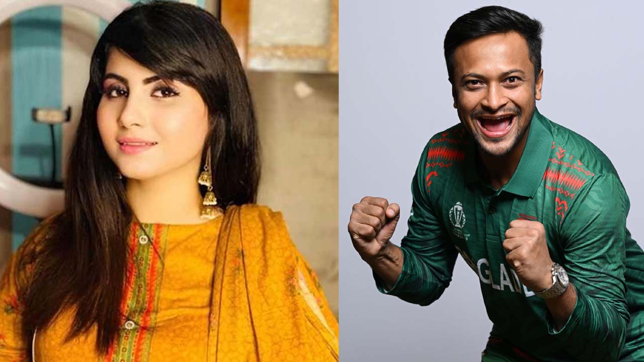 ভারতকে হারালে সাকিবদের সঙ্গে ডেটে যাবেন পাকিস্তানি অভিনেত্রী