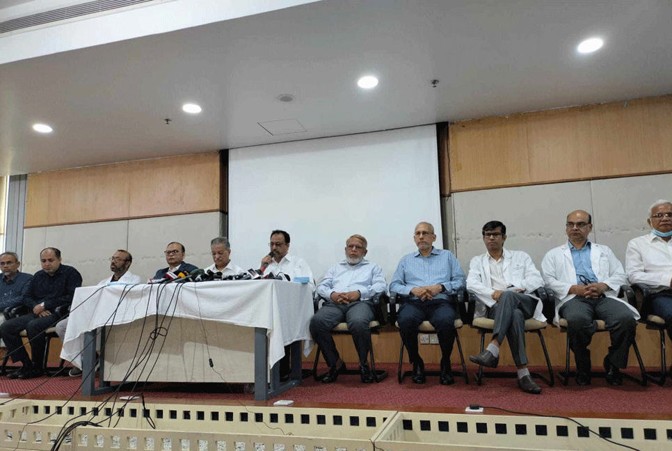 খালেদা জিয়ার চিকিৎসা দেশে আর সম্ভব হচ্ছে না: মেডিকেল বোর্ড