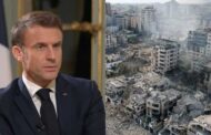 ইসরায়েলকে গাজায় বোমা হামলা বন্ধ করার আহ্বান ম্যাক্রোঁর