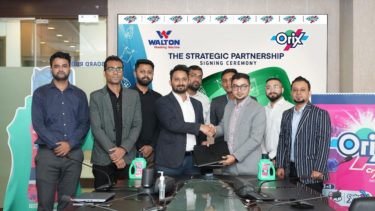 ওয়ালটনের সঙ্গে অরিক্সের চুক্তি স্বাক্ষর