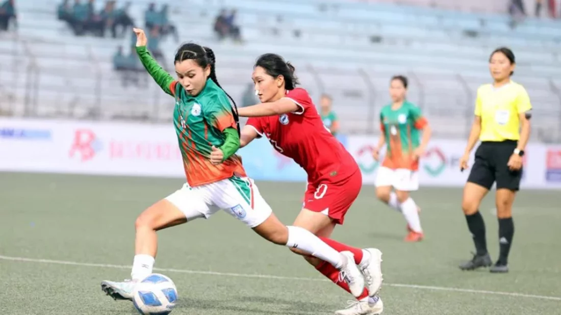 সিঙ্গাপুরের জালে বাঘিনীদের আট গোল