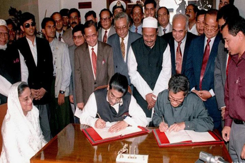 পার্বত্য চট্টগ্রাম peach agreement স্বাক্ষরের ২৬ বছর পূর্তি আজ