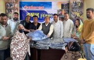 সাড়ে ৩শ মানুষের মাঝে শীতের কাপড় বিতরণ মাদারবাড়িতে