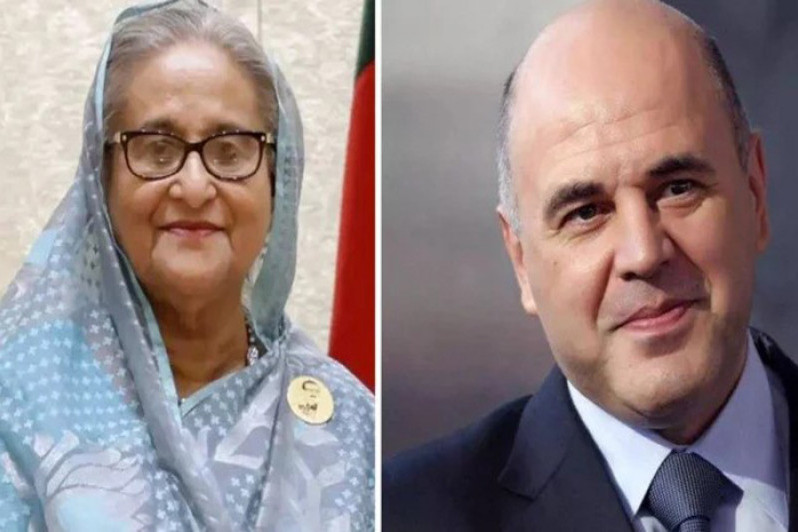 শেখ হাসিনাকে রাশিয়ার প্রধানমন্ত্রীর অভিনন্দন