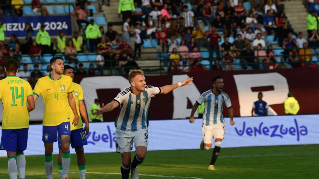 ব্রাজিলকে বিদায় করে অলিম্পিকে আর্জেন্টিনা