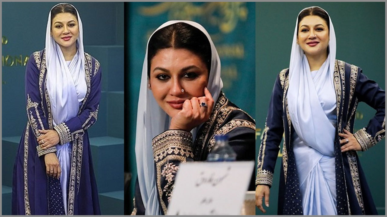 তেহরানের ঐতিহ্যবাহী পোশাকে জয়া