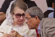 খালেদা জিয়ার সঙ্গে মির্জা ফখরুলের সাক্ষাৎ