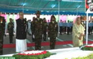 টুঙ্গিপাড়ায় বঙ্গবন্ধুর সমাধিতে রাষ্ট্রপতি-প্রধানমন্ত্রীর শ্রদ্ধা