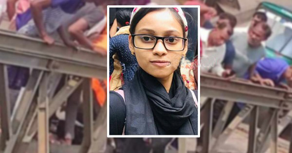 কালুরঘাট ফেরিঘাটে টেম্পু চাপা পড়ে কলেজ শিক্ষার্থী নিহত