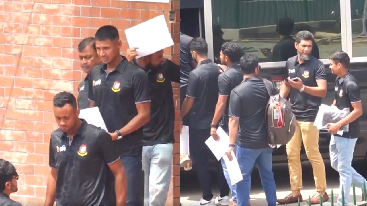 বিশ্বকাপের ভিসা প্রসেসিংয়ে মার্কিন দূতাবাসে মাহমুদউল্লাহ-ফিজরা