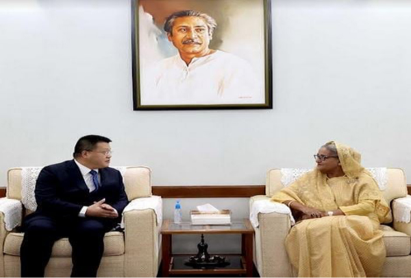 দক্ষিণাঞ্চলের উন্নয়নে চীনের সহযোগিতা চেয়েছেন প্রধানমন্ত্রী