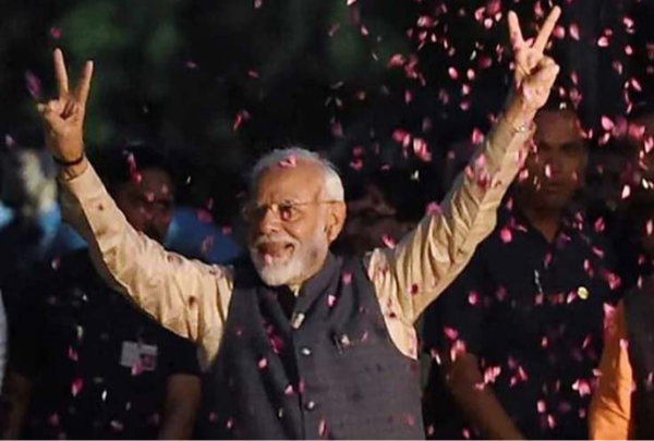 লোকসভা নির্বাচনে মোদির রাজনৈতিক জোটের জয়